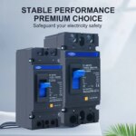 Disjoncteur MCCB courant continu 125A/160A 1000V, boîtier moulé, protection contre surcharge et court-circuit – Image 5