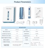 Stylo Derma Hello Face H5, Professionnel 2-en-1 avec micro-aiguilles automatiques & EMS – Image 6