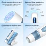 Stylo Derma Hello Face H5, Professionnel 2-en-1 avec micro-aiguilles automatiques & EMS – Image 3