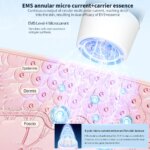 Stylo Derma Hello Face H5, Professionnel 2-en-1 avec micro-aiguilles automatiques & EMS – Image 4