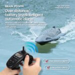 Bateau télécommandé Turbojet 2.4GHz, jusqu'à 40 km/h, refroidi à l’eau, étanche, LED, 14+ – Image 4