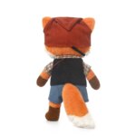 Peluche renard pirate 30 cm, coton PP doux – Image 3