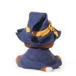 Peluche chat Halloween avec chapeau sorcier et citrouille, 25 cm – Image 4