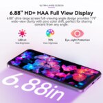 Smartphone IIIf150 Action A5 Pro, Double écran 6,88", 8Go ram, 256Go, IP68, 5100mAh, Android 15 – Image 4