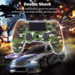 Manette sans fil Bluetooth, Compatible PS4 / PC / Android, Pavé tactile, LED & gâchettes précises – Image 2