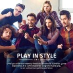 Manette sans fil Bluetooth, Compatible PS4 / PC / Android, Pavé tactile, LED & gâchettes précises – Image 5