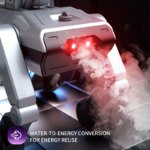 Robot Chien Intelligent RC Mecha Dog télécommandé, Programmable, Tir de Projectiles, Effets LED, Contrôle Tactile et Vocal, Multiterrain, Jouet High-Tech – Image 3