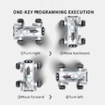 Robot Chien Intelligent RC Mecha Dog télécommandé, Programmable, Tir de Projectiles, Effets LED, Contrôle Tactile et Vocal, Multiterrain, Jouet High-Tech – Image 7