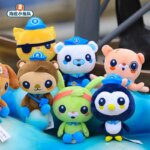 Peluche Octonauts Aoger, figurines en coton, Captain Barnacles, Kwazii, Peso, Dashi, Tweak, Shellington, Professor Inkling, Vegimal – Image 2