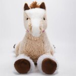 Peluche géante cheval réaliste, oreiller décoratif pour chambre et intérieur, de 56 à 120 cm – Image 2