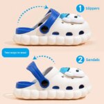 Sandales crocs enfants EVA, Octonauts, antidérapantes intérieur extérieur, légères et confortables – Image 2