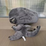 Peluche Alien Xenomorphe avec fermeture éclair, en coton PP doux, 25 cm – Image 6