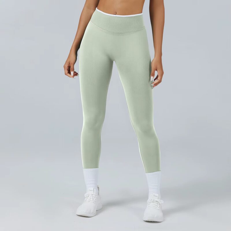 Sd3466b5ec510423ca1784ab52837dff9p Legging Statement scrunch taille en V, effet galbant, tissu doux, plusieurs coloris – Image 2