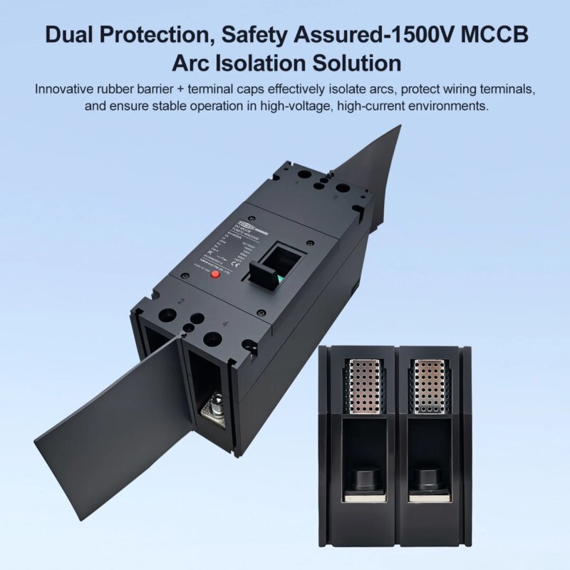 Disjoncteur DC MCCB 2P 1500 V, 300 A / 350 A / 400 A, Icu 65 kA, Ics 50 kA – Image 4