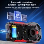 Détecteur mural NF-5102, localisateur de câbles électriques, métaux et bois, recharge USB-C – Image 4