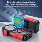 Détecteur mural NF-5102, localisateur de câbles électriques, métaux et bois, recharge USB-C – Image 3