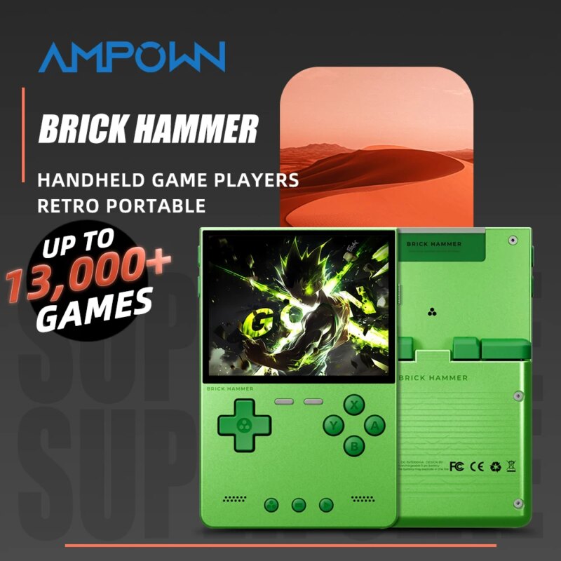 TRIMUI Brick Hammer TG3040 – Console rétro portable en aluminium CNC, écran IPS 3,2″ – Image 7