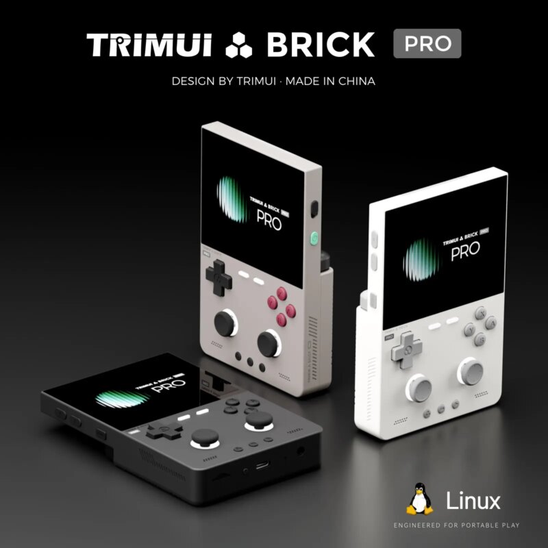 Console rétro portable TRIMUI BRICK PRO TG4040 – Écran IPS 3,95″, Linux, Wi-Fi et Bluetooth – Image 4