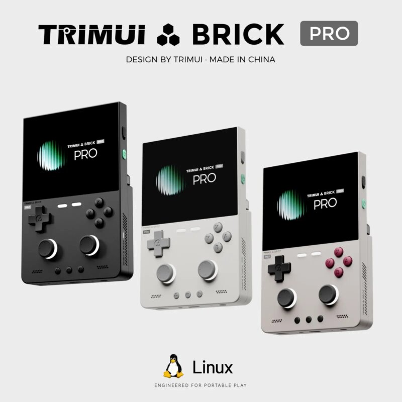 Console rétro portable TRIMUI BRICK PRO TG4040 – Écran IPS 3,95″, Linux, Wi-Fi et Bluetooth – Image 2