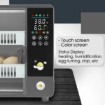 Incubateur automatique 24 œufs avec retournement, humidification et écran tactile – Image 2
