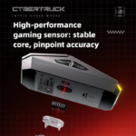 Souris gaming INPHIC YuanChuang Cyber – 12 800 DPI, Tri-mode, RGB, 65,5 g – Image 3