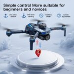 GT8 – Drone pliable brushless avec double caméra et télécommande à écran – Image 2