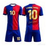Ensemble de football enfant Lamine Yamal N°10 – T-shirt et short – Image 5