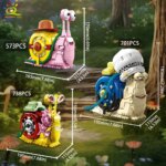 Den Den Mushi One Piece – Figurines en Blocs à Construire Luffy, Doflamingo & Trafalgar Law – Image 3
