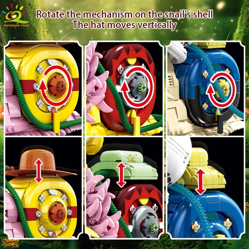 Den Den Mushi One Piece – Figurines en Blocs à Construire Luffy, Doflamingo & Trafalgar Law – Image 4