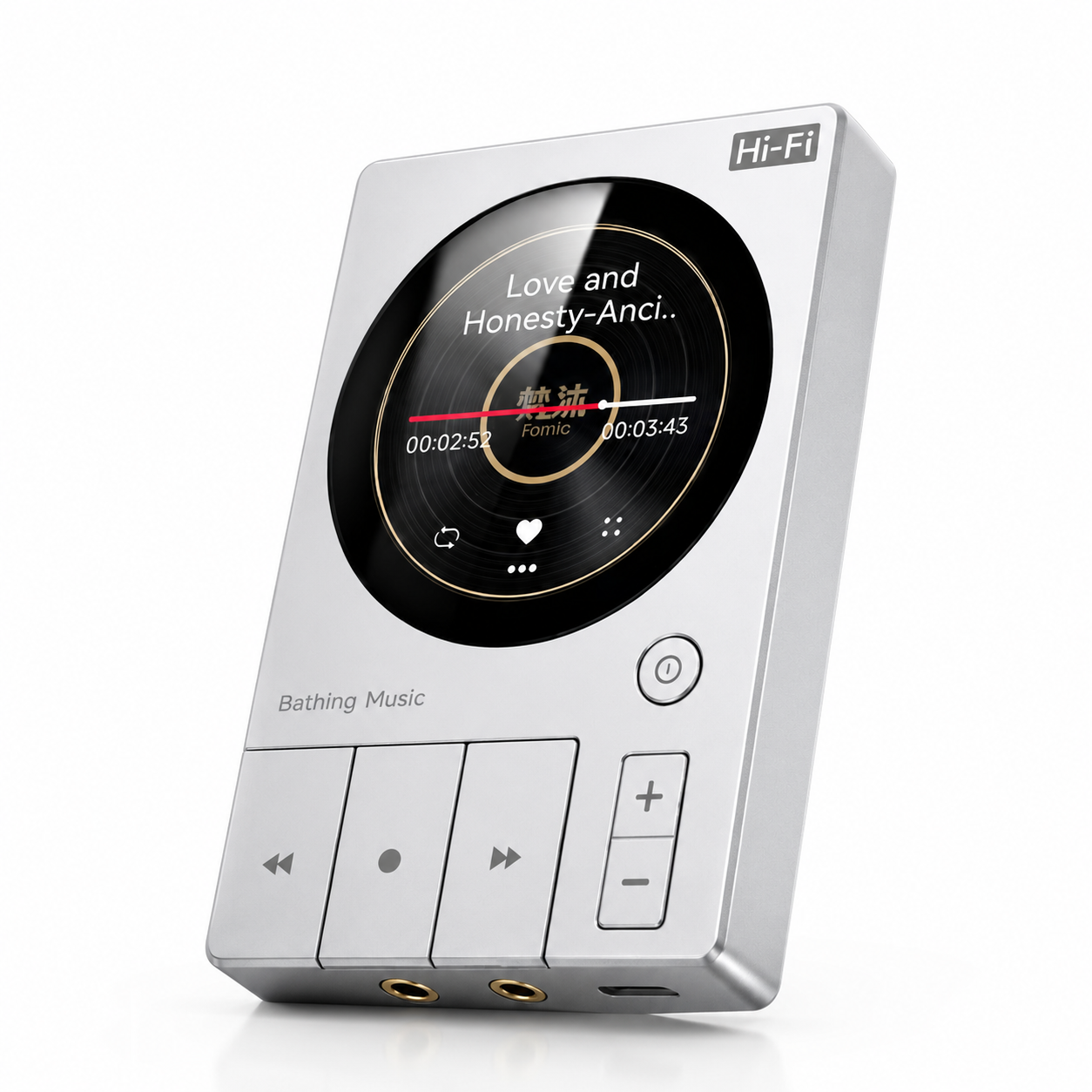 Lecteur MP3 Hi-Fi BF30 Bluetooth 5.3 – DSD256, autonomie 45 h, écran 1,5"