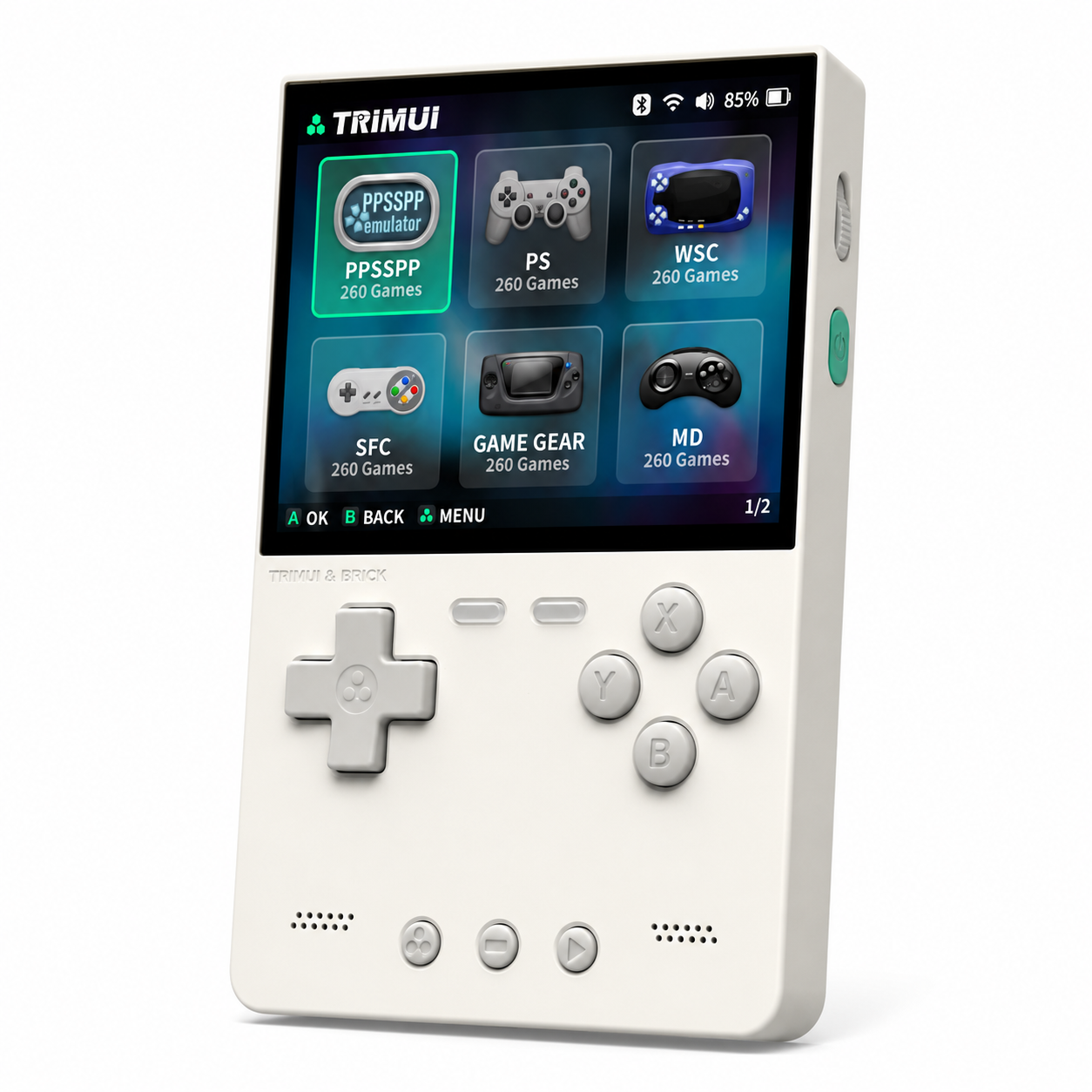 TRIMUI BRICK TG3040 – Console rétro portable 3,2″ IPS Linux