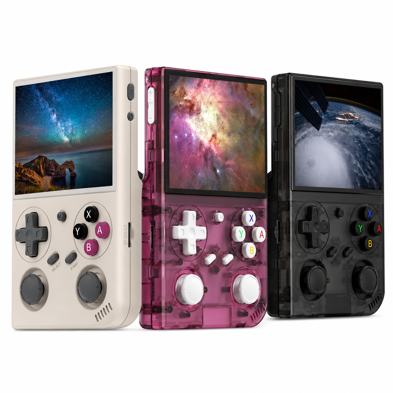 AMPOWN BATLEXP G350 – Console rétro portable 3,5″ IPS, Linux, 64 Go