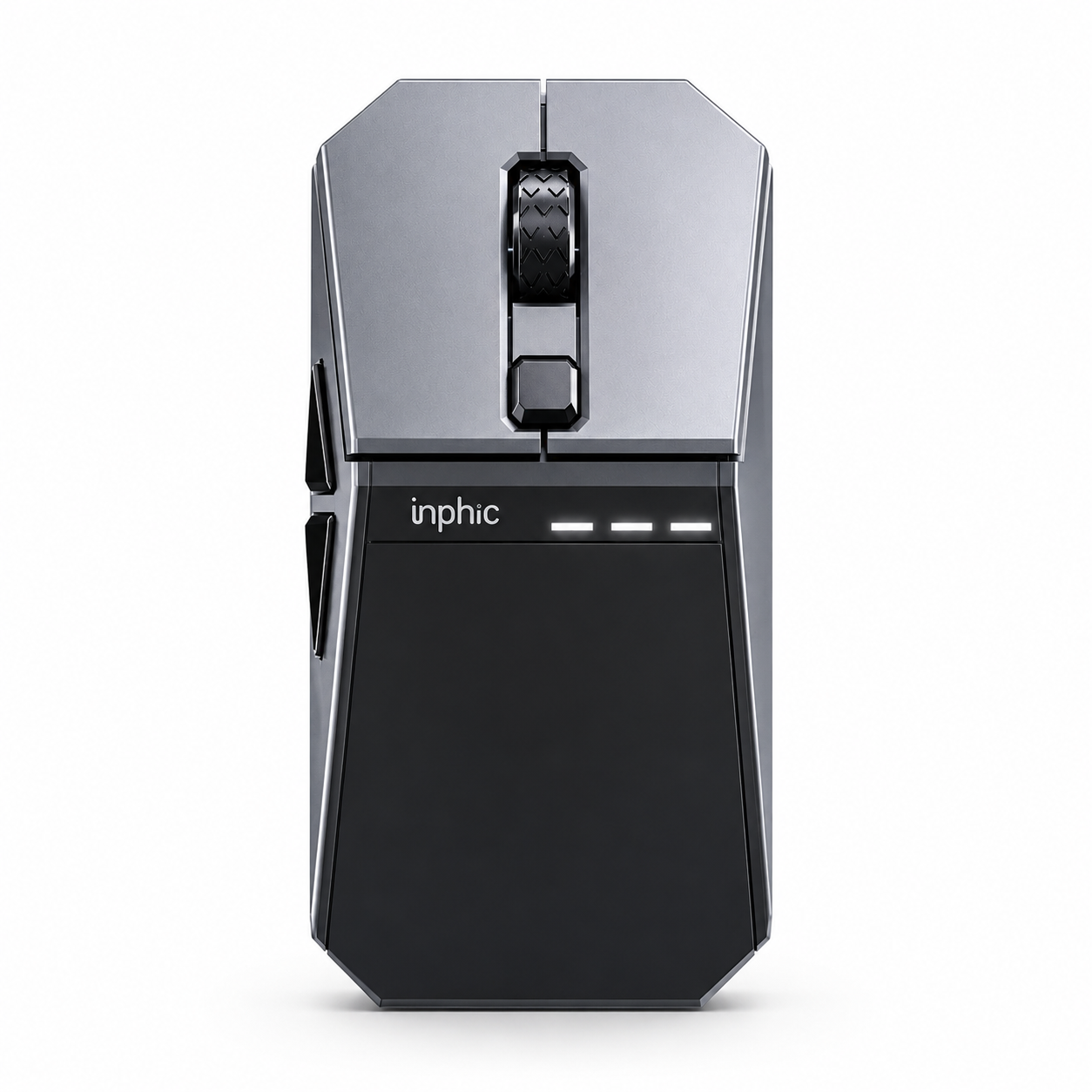 Souris gaming INPHIC YuanChuang Cyber – 12 800 DPI, Tri-mode, RGB, 65,5 g